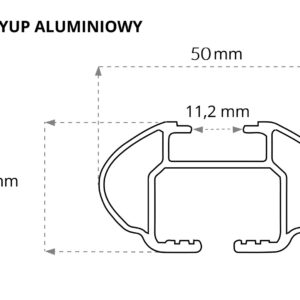 Alternative view of Strešný nosič Audi e-tron (19-) SUV s integ. lyžinami – GV Easy One 156965